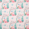 DOLPHINS / STRIPES (MAGICAL OCEAN) / pink