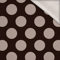 POLKA DOTS WZ. 5 - brushed knitwear with elastane ITY