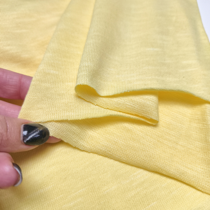 PŁOMYK jersey bawełniany 170g - ŻÓŁTY D-52