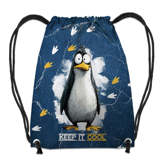TURNBEUTEL - PENGUIN DASH - groß