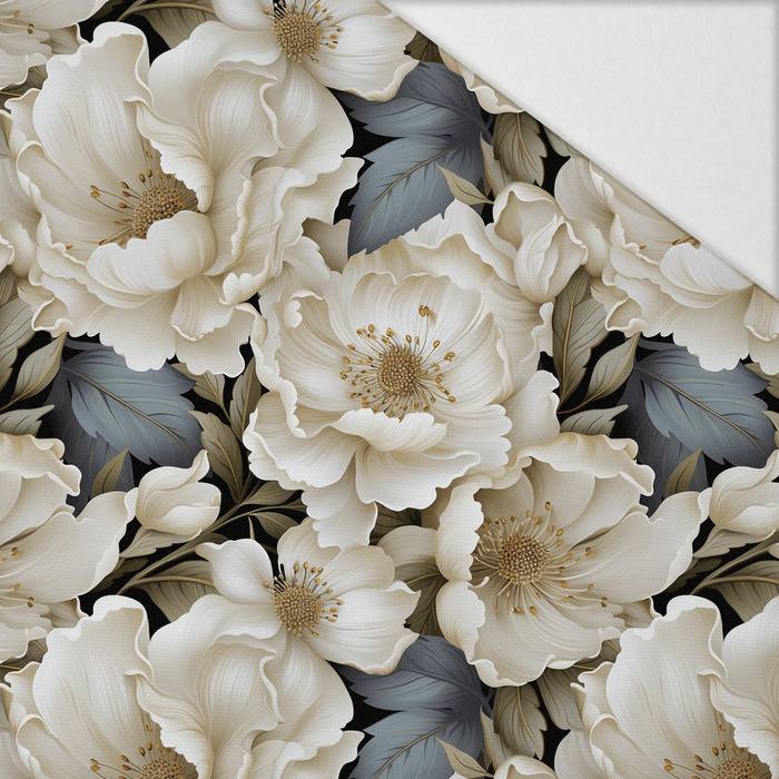 FLOWERS - Cloud Dancer WZ.7 - Hydrophobic brushed knit