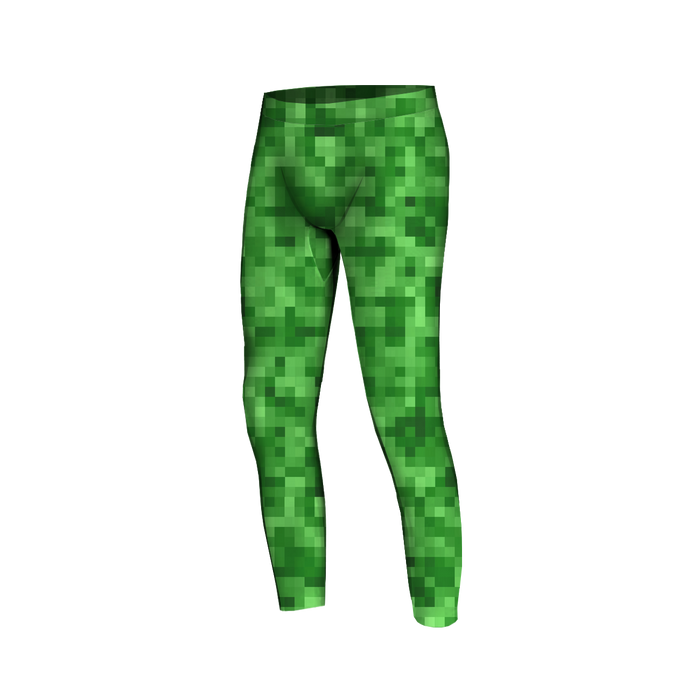 THERMO BOY'S SET (LUCAS) - PIXELS pat. 2 / green - sewing set 92