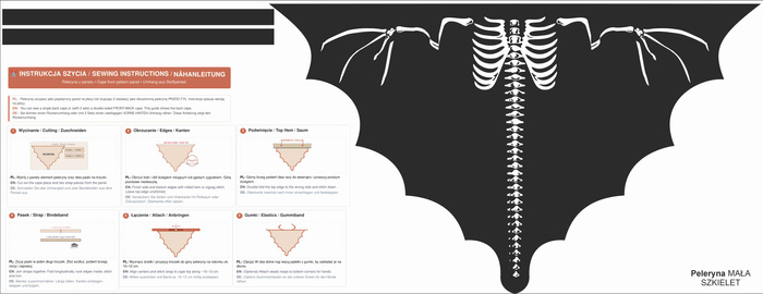 CAPE - SKELETON - L