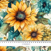 Sunflowers wz. 8 - lycra 300g