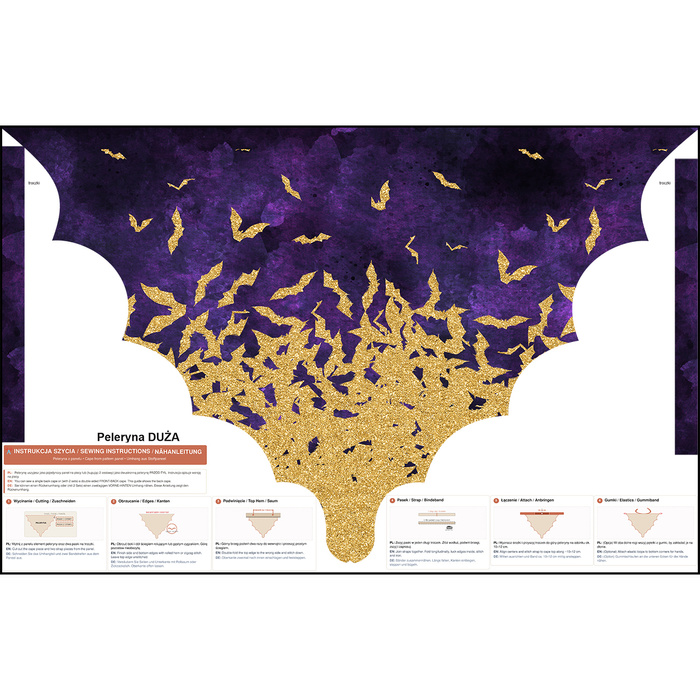 CAPE - GOLDEN BATS - L