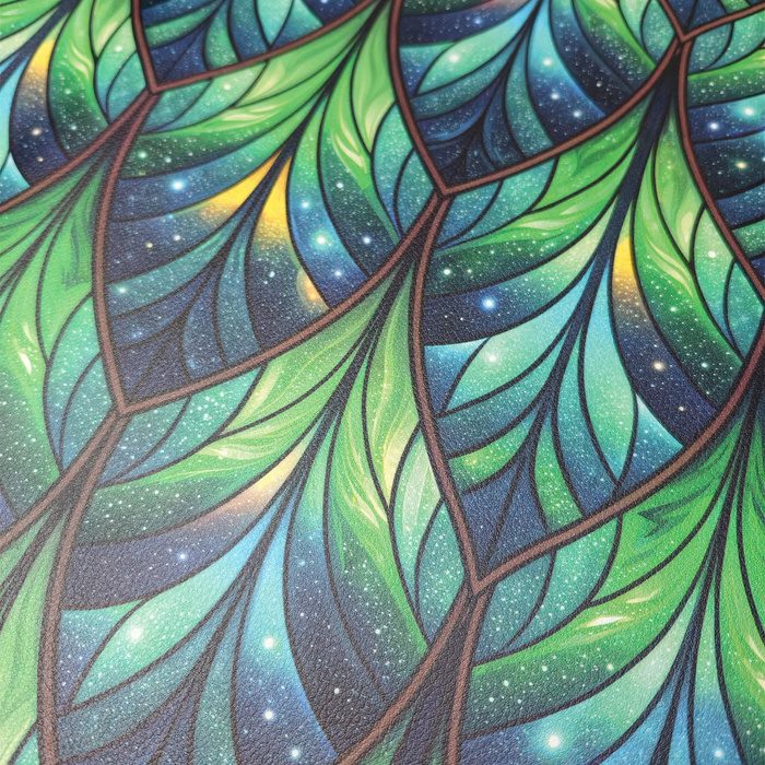Stained Garden wz. 8 - thick pressed leatherette