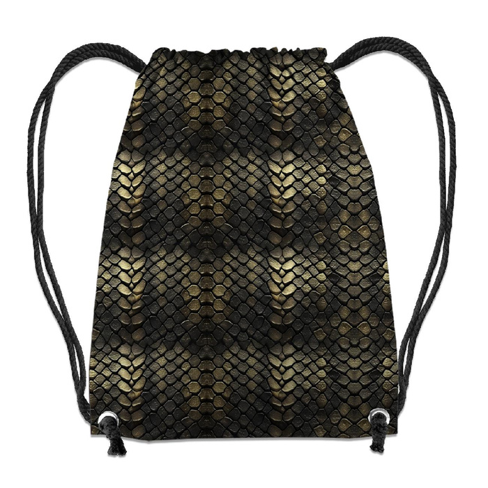 TURNBEUTEL - LEATHER PATTERN MS.15 - klein