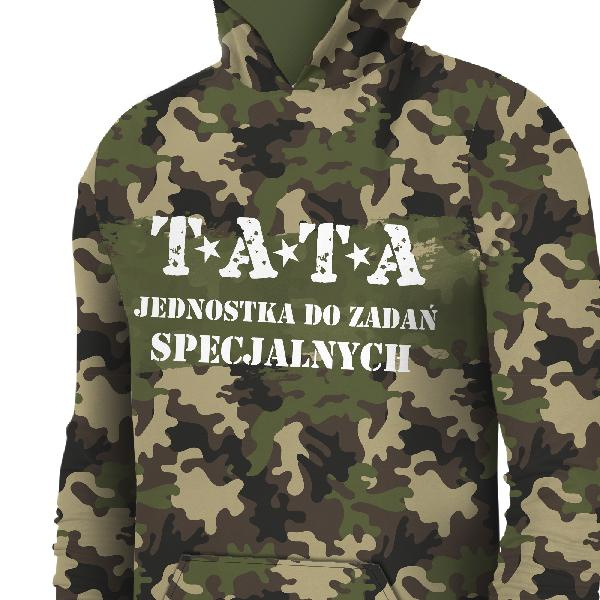 MEN’S HOODIE (COLORADO) - TATA / CAMOUFLAGE - sewing set 