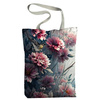 SHOPPER KABELKA - VINTAGE FLOWERS vz. 9 - voděodolná tkanina - Sada šití