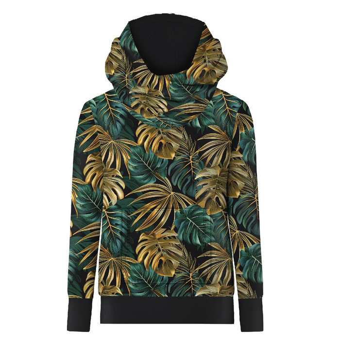 UNISEX HOODIE (HYDRA) - MONSTERA wz.7 - sewing set XS