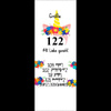 Girlish care tag "UNICORN / garland" DE - size 86 - 9 pcs set