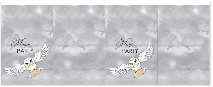 Gift pouches - MAGIC PARTY - MAŁY