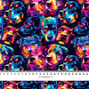 COLORFUL DOGS  mini- Upholstery velour