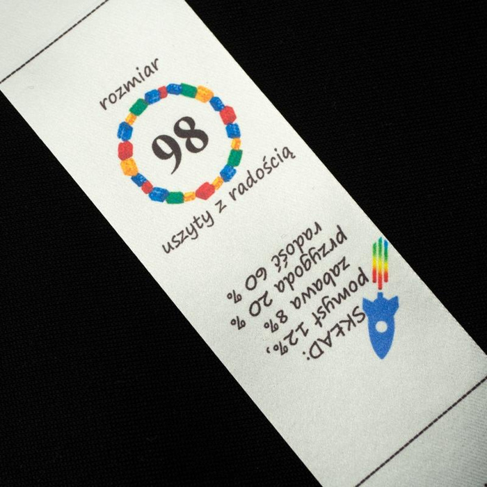 Jungs Textillabel - Größe 68 - 4 Stck Set