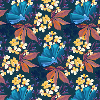 FLORAL AUTUMN VZ. 2 - softshell