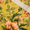 MALVES / yellow - viscose woven fabric