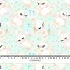 BUNNIES PAT. 5 (CUTE BUNNIES) - Waterproof woven fabric