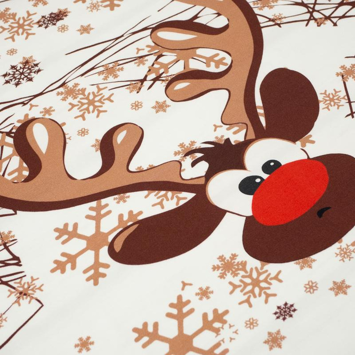 RENTIER / braun L (75cm x 80cm) - Paneel Single Jersey TE210