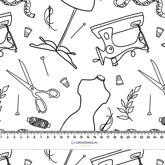 CONTOUR TAILORING  - looped knit fabric