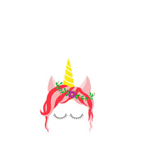 UNICORN / garland - panel