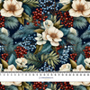 WINTER FLOWERS WZ.13 - lycra 300g