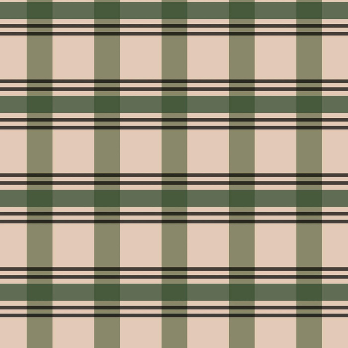 CHECK PAT.4 / green - Woven Fabric for tablecloths
