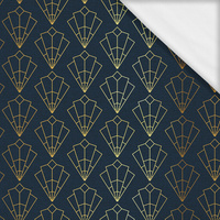 GEOMETRIC MINIMAL WZ. 5 - single jersey z elastanem ITY