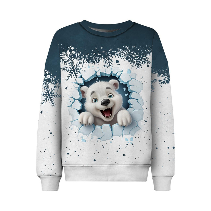 Children's tracksuit (MILAN) - HAPPY BEAR - sewing set (98/104)