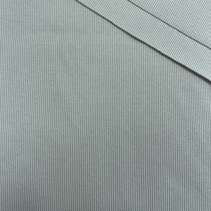 Rib Jersey fabric Unicolour - FROSTED MINT (D-227) 
