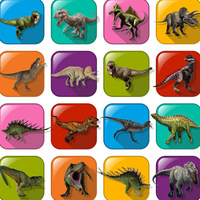 DINO TILES PAT. 2 - looped knit