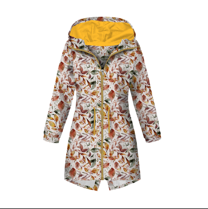 AUTUMN LEAVES PAT. 2 (COLORFUL AUTUMN) - Cotton muslin