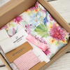 Damen Badeshorts - KOLIBRIS UND BLUMEN S