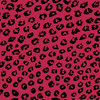 SPOTS PAT. 2 / viva magenta - Waterproof woven fabric