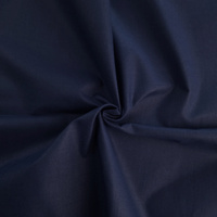 MARINE BLUE - Baumwoll Webware