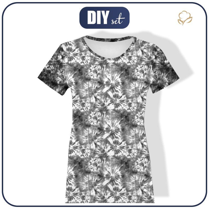 DAMEN T-SHIRT - BATIK Ms. 1 / grau - Single Jersey XL