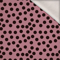 POLKA DOTS WZ. 9 - brushed knitwear with elastane ITY