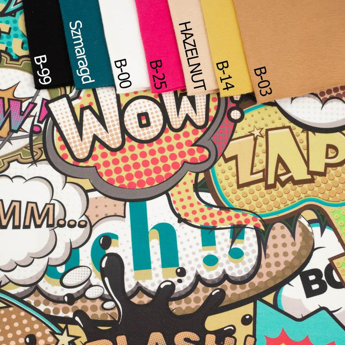 COMIC BOOK (colorful) - softshell