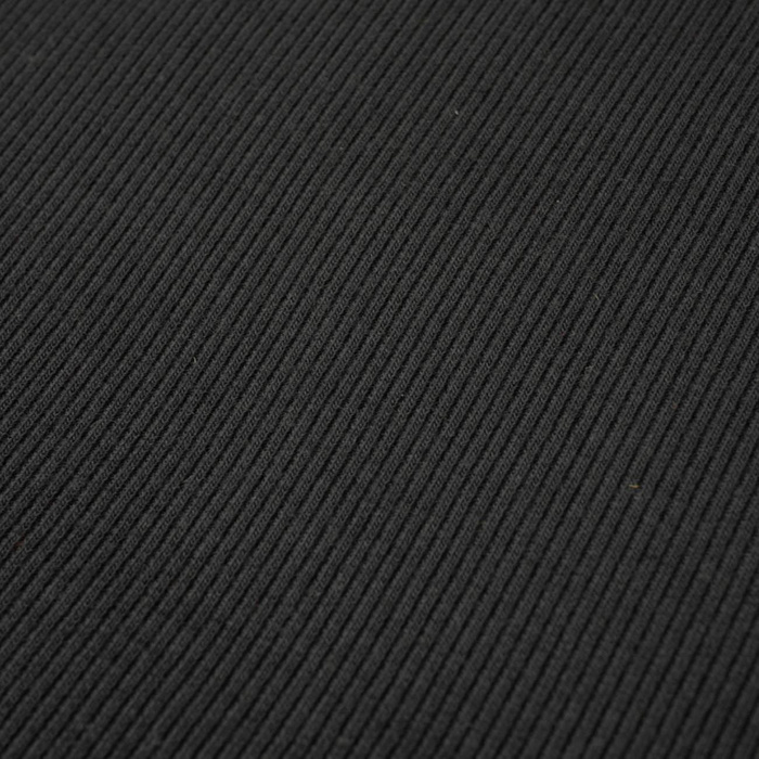 D-88 GRAPHITE - Ribbed knit fabric