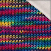 RETRO GEOMETRIC WZ. 9 - brushed knitwear with elastane ITY