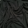 Bambusjersey mit Elasthan - SCHWARZ