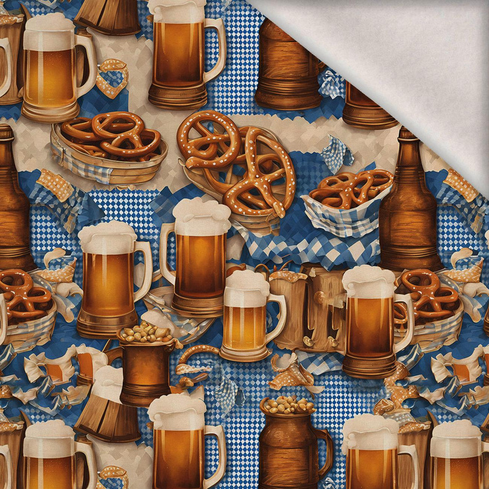 OKTOBERFEST WZ.1 - teplákovina počesaná s elastanem ITY