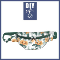 HÜFTTASCHE - HIBISKUS Ms. 2 / gelb - klein