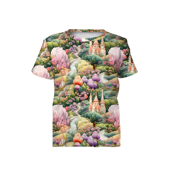 FAIRY WORLD wz.3 (GARDEN) - Viscose jersey