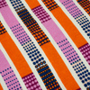 Viscose jersey - Retro Papaya & Pink wz.1