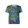 KID’S T-SHIRT - IRISES (Vincent van Gogh) - sewing set (128/134)