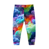 KINDERPYJAMAS "MIKI" - REGENBOGENWOLKEN - Nähset (122/128)