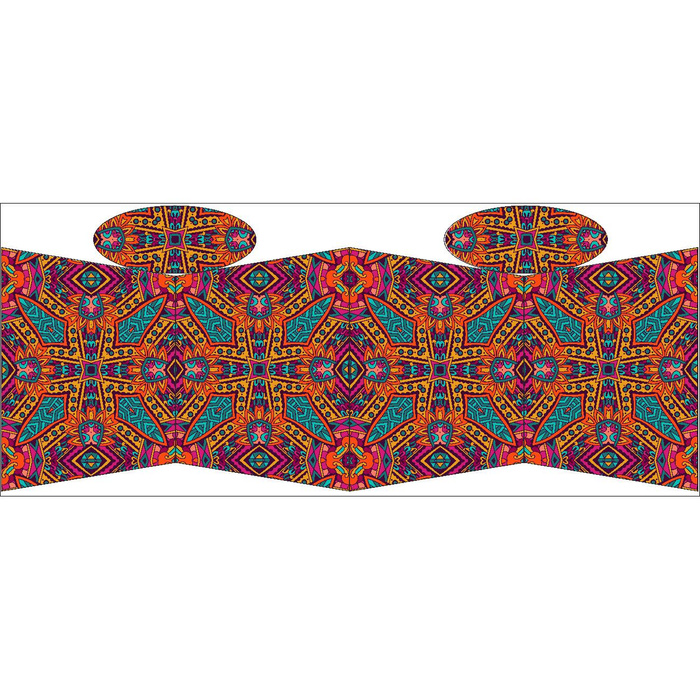 SHOPPER - BUNTE MANDALA m. 1 - Nähset