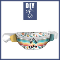 HIP BAG - DINO / RAAW / Choice of sizes