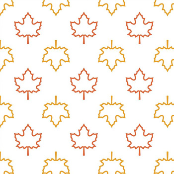 HALLOWEEN MAPLE LEAVES / Contour - single jersey with elastane TE210
