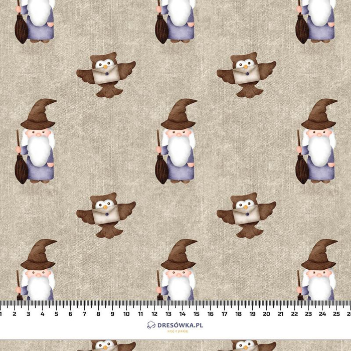 WIZARDS / owls (MAGIC SCHOOL) / ACID WASH BEIGE